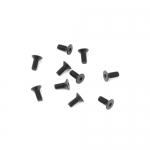 TKR1301 M2.5x6mm Flat Head Screws (black 10pcs)