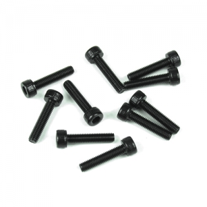 TKR1525 M3x14mm Cap Head Screws (black 10pcs)