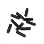 TKR1605 M3x10mm Set Screws (black 10pcs) / 신형쇽컵용 번데기나사