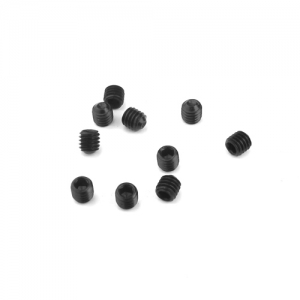 TKR1609 M3x3mm Set Screws (black 10pcs)