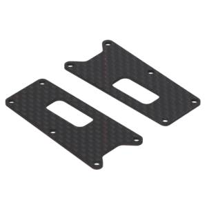 HB204801 HB RACING D2 Evo carbon arm cover (front)