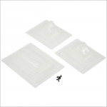 SW-250050 SWorkz 1/8 Off-Road Formula Bulkhead Wing & Front Upper Arm Wing Set (4)