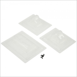 SW-250050 SWorkz 1/8 Off-Road Formula Bulkhead Wing & Front Upper Arm Wing Set (4)