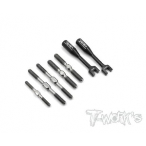 TB-084 Mugen MBX-7R /MBX 8/MBX8 ECO Titanium Turnbuckle Set (#TB-084)