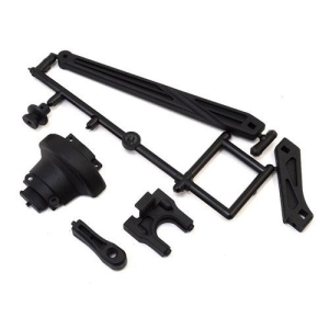 E2160 Center Diff Mount & Chassis Braces: MBX-8E