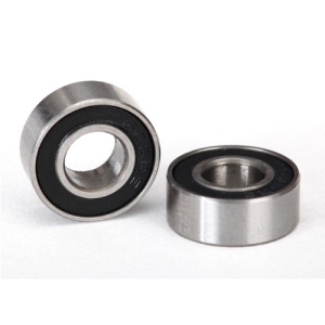 AX5180A Ball bearings, black rubber sealed