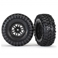 AX8272 Tires and wheels, assembled, glued (TRX-4 wheels, Canyon Trail 1.9 tires) (2)