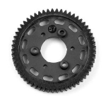 335657 GRAPHITE 2-SPEED GEAR 57T (1st)