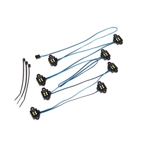 AX8026X LED rock light kit, TRX-4® (requires #8028 power supply and #8018, #8072, or #8080 inner fenders)