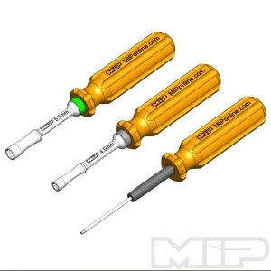 9518 MIP Losi Mini-T/B 2.0 Series Wrench Set, Metric (3), 4.0mm, 5.5mm Nut Driver & 1.5mm Hex