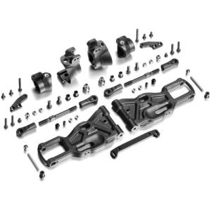 350907 (22,20-O) XRAY XB8/GTX C-Hub Front Suspension Conversion Set