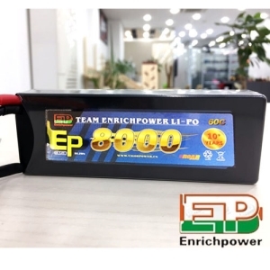 8000-2S-60C-T EP파워 8000mAh 7.4V 60C HD CASE LIPO /Deans 라클,트라일러 차량 긴주행시간 전용