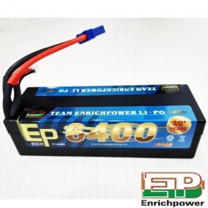 6400-3S-100C-EC5 EP파워 6400mAh 11.1V 100-180C (EC5잭) (ARRMA LIMITLESS, INFRACTION 6S 차량 고속중주행용)