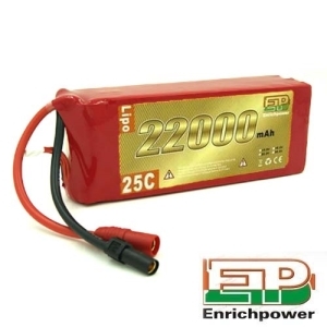 22000-25C-22.2V EP파워 22000mah 22.2V 25C 실물은 노랑색필름