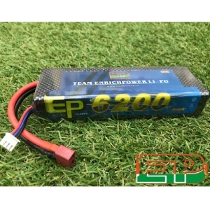 6200-2S-90C-T EP 6200mAh 7.4V 90C HD CASE Deans *수량1개