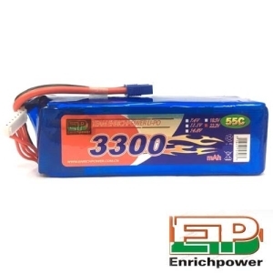 3300-55C-6S EP파워 3300mah 22.2V 6S1P 55C EC5