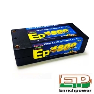 4800-2S-110C EP파워 110C 4800mAh 7.4V 2셀 쇼티(Shorty)