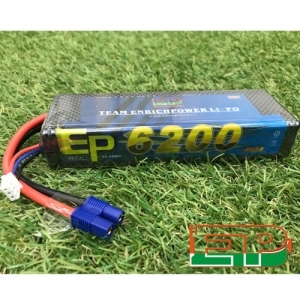 6200-2S-90C-EC3 EP 6200mAh 7.4V 90C HD CASE EC3