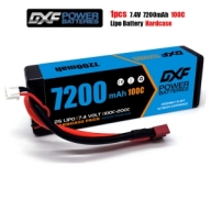 dxf2s7200100c DXF 배터리 리튬7.4v 7200mah 100c(2S) DXF 한국총판 RC9 정품