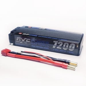 dxf5b2760 DXF Li-HV 7.6v 7200mah 140c(2S) 5.0mm Bullet Hard Case DXF 한국총판 RC9 정품