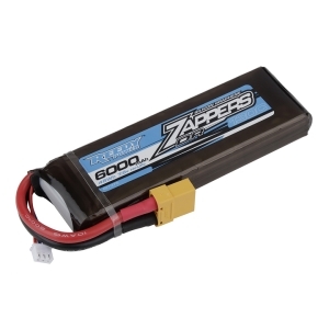 AAK27375 Zappers DR 6000mAh 130C 7.6V Stick (soft) w/XT90