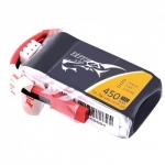 TA-75C-450-2S1P-JST Tattu 450mAh 7.4V 75C 2S1P Lipo Battery Pack with JST-SYP plug