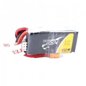 TA-75C-450-2S1P-XT30 Tattu 2S 450mAh 7.4V 75C XT30 –LiPo battery