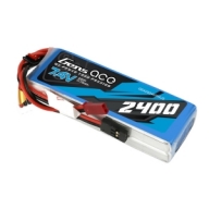 GA-B-RX-2400-2S1P-JST Gens Ace 2400mAh 7.4V 2S1P RX Lipo Battery Pack With JST-SYP Plug