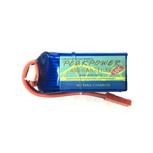 3S-400-50-L PEAKPOWER 11.1v 400mah 50C 리포배터리 (Blade 130S/Blade 180 CFX,LED 배터리용)