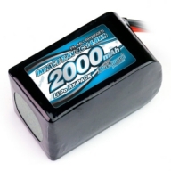 MLI-RH2000FD IMPACT Li-Po Battery 2000mAh/7.4V 4C Hmp Size for Receiver