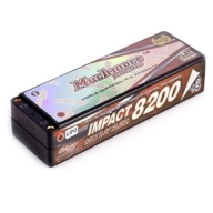 MLI-MP8200FD4 IMPACT Max-Punch FD4 Li-Po Battery 8200mAh/7.4V 130C Flat Hard Case