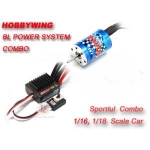 81030000 A1 EZRUN 18A 브러쉬리스 변속기 + 2030-7800KV 브러쉬리스 모터 COMBO PACK (1/18 RC)