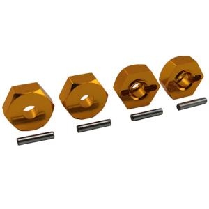 DTWH01001B (휠 와이드너) Wheel Hex Extensions 12x5mm (Gold)