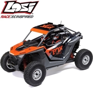 LOS03029T2 LOSI 1/10 RZR Rey 4WD Brushless RTR, FOX