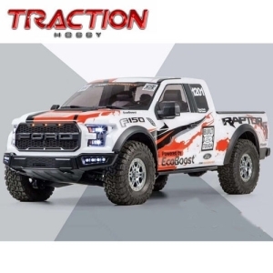 F-150-W (트랙션하비 1/8 포드랩터)신형 TRACTION HOBBY 1/8 FORD F-150 라클차량 화이트