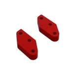 ARA340158 Aluminum Steering Plate A (Red) (2)