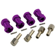 DTUP02016D (휠 와이드너) Wheel Hex Extensions 12x20mm (Purple