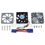 MAKX018FAN-GS Aluminum Motor Heatsink With Cooling Fan - 12pc Set