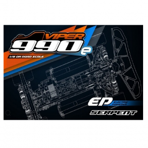 904006 Serpent Viper 990E 4wd 1/8 EP