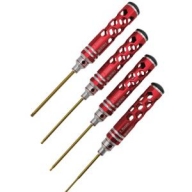 DTT02031 (티탄 팁) Premium Allen Wrench Set - Red 4pcs Big Handle