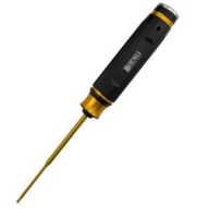 DTT02026A (티탄 팁) Premium Allen Wrench Set - Black Gold 1pcs Vertical Line Pattern Big Handle Hex 1.5