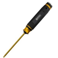 DTT02026C (티탄 팁) Premium Allen Wrench Set - Black Gold 1pcs Vertical Line Pattern Big Handle Hex 2.5