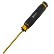 DTT02026D (티탄 팁) Premium Allen Wrench Set - Black Gold 1pcs Vertical Line Pattern Big Handle Hex 3.0