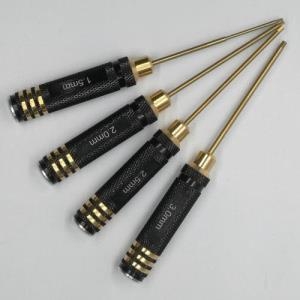 DTT11005B (티탄 팁) Classic Allen Wrench - Black Gold (2.0 x 180mm) - 1pcs 단품
