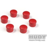 195058-R (HUDY 툴캡)  CAP FOR 18MM HANDLE - RED (6)