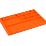 J-2550-6 (파트 트레이) JConcepts Rubber Parts Tray (Orange)