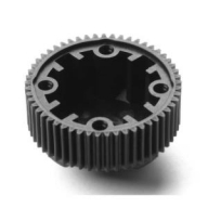 324955 (XB2-23,24) COMPOSITE GEAR DIFFERENTIAL CASE WITH PULLEY 53T - LCG - NARROW