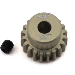 PTK-8607 (7075-T6) ProTek RC 48P Lightweight Hard Anodized Aluminum Pinion Gear (20T)