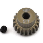 PTK-8608 (7075-T6) ProTek RC 48P Lightweight Hard Anodized Aluminum Pinion Gear (21T)