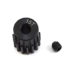 PTK-8033 ProTek RC Lightweight Steel 48P Pinion Gear (3.17mm Bore) (15T)